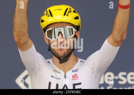 Portraits de l'étape 5 du Tour de France 2024 Banque D'Images