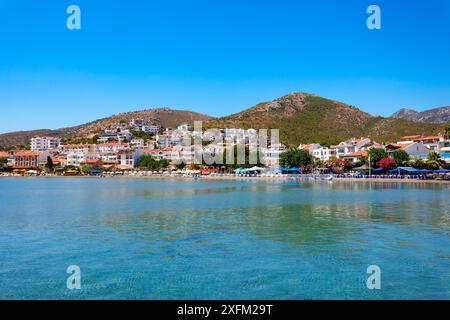 Plage de la ville de Datca. Datca est une ville près de la ville de Marmaris dans la province de Mugla, en Turquie. Banque D'Images