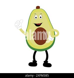 Personnages de mascotte d'avocats de dessin animé, dessin à la main dessin animé de style doodle personnage illustration d'icône de conception d'avocat dessin animé Illustration de Vecteur