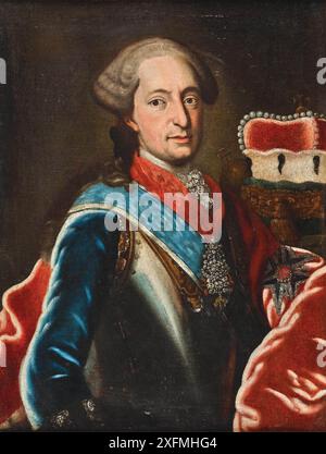 Portrait de Maximilian III Joseph (1727-1777), électeur de Bavière. Musée : COLLECTION PRIVÉE. Auteur: ANONYME. Banque D'Images