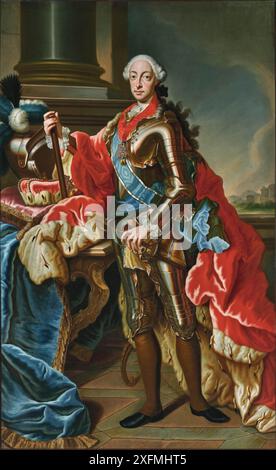 Portrait de Maximilien III Joseph (1727-1777), électeur de Bavière. Musée : COLLECTION PRIVÉE. Auteur : Franz Joseph Winter. Banque D'Images
