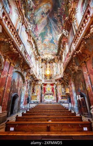 Munich, Allemagne - 07 juillet 2021 : l'église ASAM ou Saint Johann Nepomuk ou Asamkirche est une église baroque de Munich, dans le sud de l'Allemagne Banque D'Images