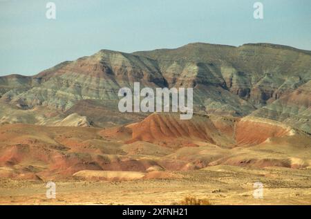 Chaîne de montagnes du Kugitang, Turkménistan 1990. Petit repro seulement. Banque D'Images