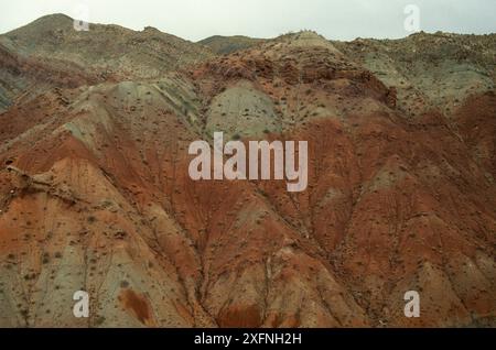 Chaîne de montagnes du Kugitang, Turkménistan 1990. Petit repro seulement. Banque D'Images