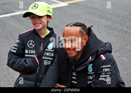 Silverstone, Royaume-Uni. 04 juillet 2024. Championnat du monde de formule 1, Rd 12, Grand Prix de Grande-Bretagne, jeudi 4 juillet 2024. Silverstone, Angleterre. Crédit : James Moy/Alamy Live News Banque D'Images