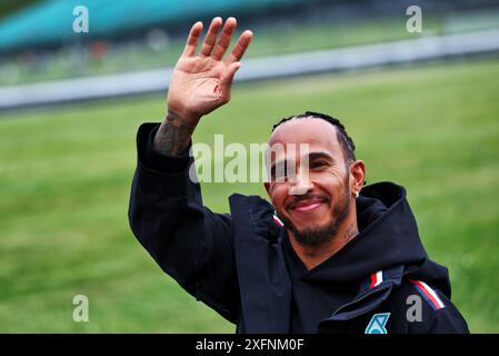 Silverstone, Royaume-Uni. 04 juillet 2024. Championnat du monde de formule 1, Rd 12, Grand Prix de Grande-Bretagne, jeudi 4 juillet 2024. Silverstone, Angleterre. Crédit : James Moy/Alamy Live News Banque D'Images