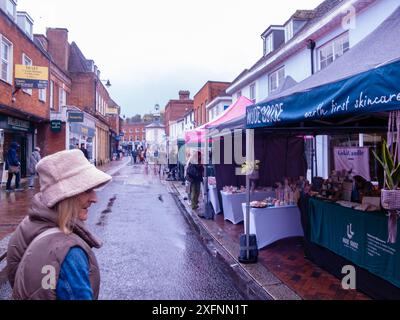 Godalming Town, Surrey, Angleterre. Ville dans les Surrey Hills où vit le député conservateur Jeremy Hunt. Banque D'Images