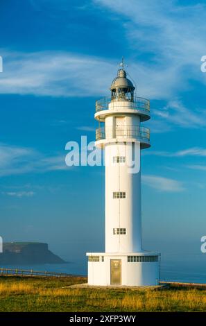 Phare de Cabo de Ajo, Cantabrie, Espagne, 2016. Banque D'Images