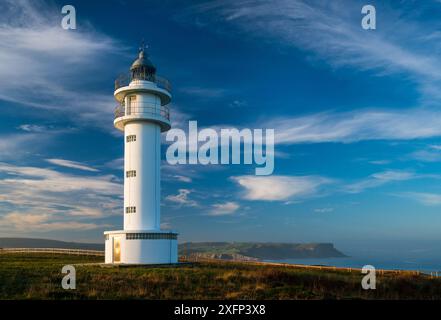 Phare de Cabo de Ajo, Cantabrie, Espagne, 2016. Banque D'Images