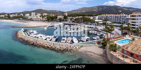 Palmanova Yacht Club, calvia, Majorque, Iles Baléares, Espagne Banque D'Images