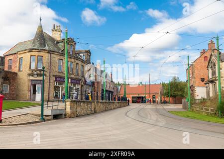 Europe, Royaume-Uni, Angleterre, Comté de Durham, Stanley. Beamish. Beamish Open-air, musée pittoresque. Banque D'Images