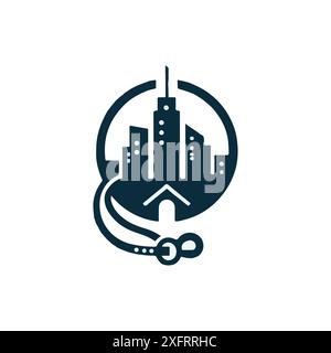 Logo PET Vet Illustration de Vecteur