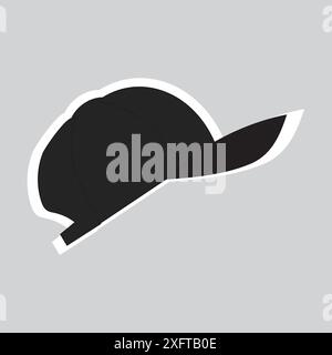 Chapeaux de dessin animé. Couvre-chef féminin et masculin, derby et cow-boy, chapeau de paille, casquette, panama et cylindre. Illustration vectorielle de chapeaux de mode vintage de femmes d'été Illustration de Vecteur