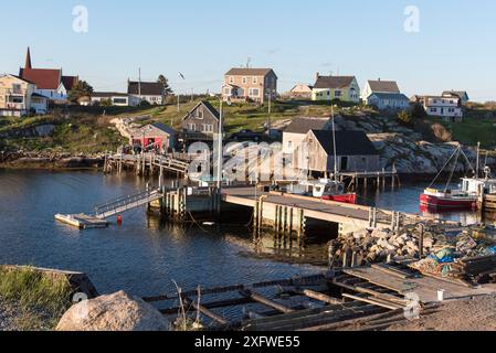 Peggy's Cove, Nouvelle-Écosse, Canada. Mai 2017 Banque D'Images