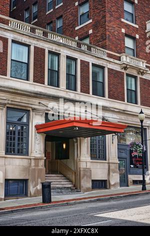 Le Shawnee Hotel, maintenant appelé Shawnee place, Springfield OH 2024 Banque D'Images