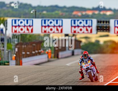 MotoGP allemand, Journée de pratique. 5 juillet 2024. Numéro 93 Gresini Racing MotoGP pilote Marc Marquez pendant la pratique 1 crédit : action plus Sports/Alamy Live News Banque D'Images