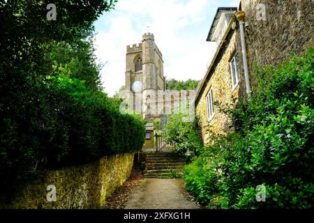 Église paroissiale de Marie, Netherbury. Dorset, Royaume-Uni - John Gollop Banque D'Images