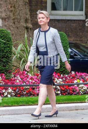 Londres, Royaume-Uni. 05 juillet 2024. 5 juillet 2024, Londres, Angleterre, Royaume-Uni : la nouvelle ministre de l'intérieur, YVETTE COOPER, arrive à Downing Street alors que le premier ministre britannique Keir Starmer entame les nominations au Cabinet. (Crédit image : © Tayfun Salci/ZUMA Press Wire/Alamy Live News/Alamy Live News) USAGE ÉDITORIAL SEULEMENT! Non destiné à UN USAGE commercial ! Crédit : ZUMA Press, Inc/Alamy Live News Banque D'Images