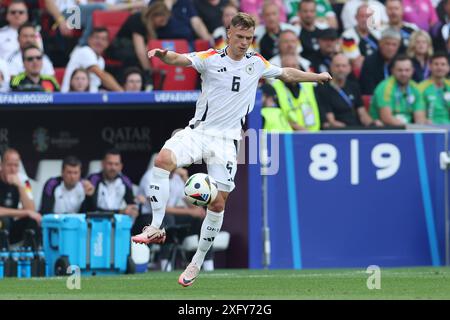Stuttgart, Allemagne. 05 juillet 2024. Fussball UEFA EURO 2024 Viertelfinale Spanien - Deutschland AM 05.07.2024 in der Stuttgart Arena in Stuttgart Joshua Kimmich ( Deutschland ) Foto : Revierfoto crédit : ddp Media GmbH/Alamy Live News Banque D'Images