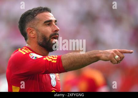 Stuttgart, Allemagne. 05 juillet 2024. L'Espagnol Dani Carvajal lors du match de football Euro 2024 entre l'Espagne et l'Allemagne à la Stuttgart Arena, Stuttgart, Allemagne - vendredi 05 juillet 2024. Sport - Soccer . (Photo de Spada/LaPresse) crédit : LaPresse/Alamy Live News Banque D'Images