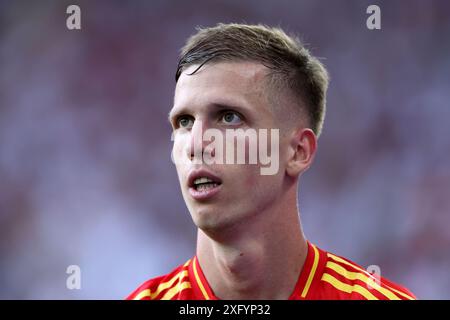 Stuttgart, Allemagne. 05 juillet 2024. Fussball UEFA EURO 2024 Viertelfinale Spanien - Deutschland AM 05.07.2024 in der Stuttgart Arena in Stuttgart Dani Olmo ( Spanien ) Foto : Revierfoto crédit : ddp media GmbH/Alamy Live News Banque D'Images