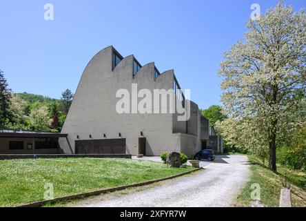 Santa Maria Assunta, Eglise, Alvar Aalto, Riola di Vergato, Italie Banque D'Images