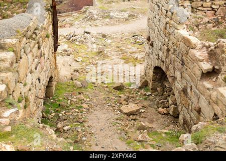 Mine d'étain du Levant Banque D'Images