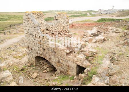 Mine d'étain du Levant Banque D'Images