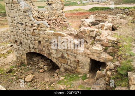 Mine d'étain du Levant Banque D'Images