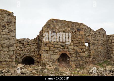 Mine d'étain du Levant Banque D'Images
