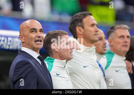 Hambourg, Allemagne. 5 juillet 2024. Roberto Martinez, entraîneur-chef du Portugal lors du match Portugal - France UEFA Euro 2024 quart de finale au Volksparkstadion Hambourg le 5 juillet 2024. (Photo par : Dimitrije Vasiljevic) crédit : Dimitrije Vasiljevic/Alamy Live News Banque D'Images