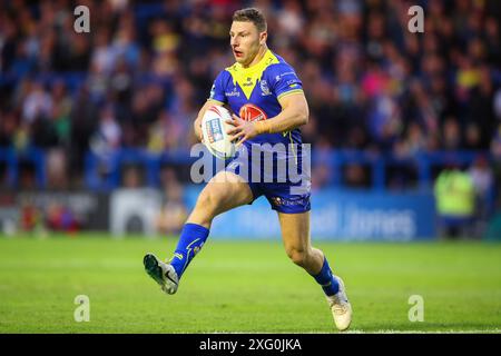 Warrington, Royaume-Uni. 05 juillet 2024. George Williams des Warrington Wolves en action lors du match de la Betfred Super League Round 16 Warrington Wolves vs Huddersfield Giants au stade Halliwell Jones, Warrington, Royaume-Uni, le 5 juillet 2024 (photo par Gareth Evans/News images) à Warrington, Royaume-Uni le 7/5/2024. (Photo de Gareth Evans/News images/SIPA USA) crédit : SIPA USA/Alamy Live News Banque D'Images