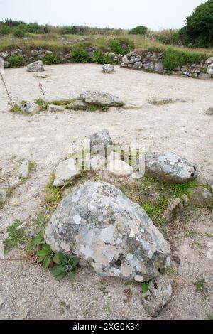 Carn Euny Ancient Vilage Banque D'Images