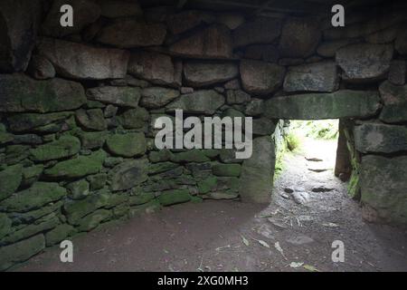 Carn Euny Ancient Vilage Banque D'Images