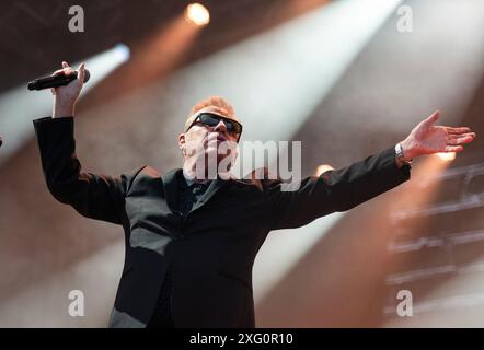 Édimbourg, Royaume-Uni. 05 juillet 2024. Concerts au château d'Édimbourg - Madness Credit : Ian Jacobs/Alamy Live News Banque D'Images