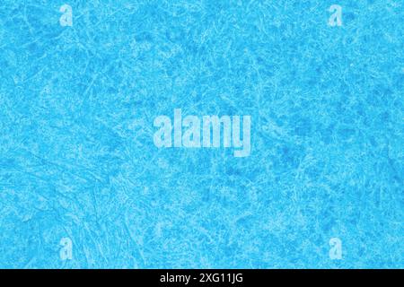 Arrière-plan bleu abstrait des fibres de papier. Plein format Banque D'Images