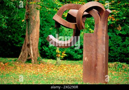 Musée Chillida Leku Caserio Zabalaga 'en'. Hernani. Guipuzcoa. Pays Basque Banque D'Images