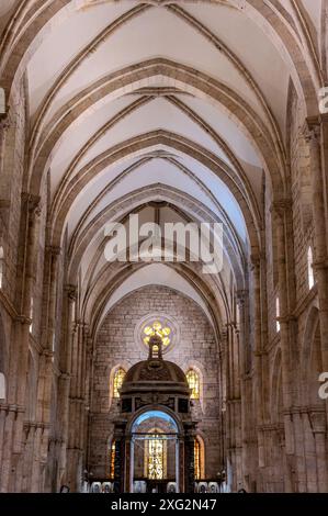 C'est l'un des monastères italiens les plus importants de l'architecture gothique cistercienne. Il a été construit en 1203 et consacré en 1217. Banque D'Images