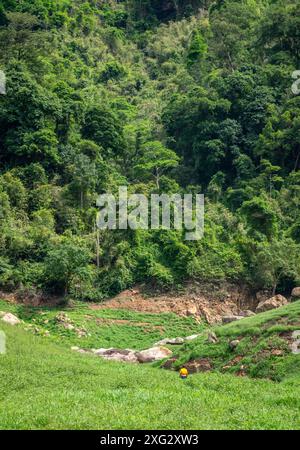 Barrage de Khun Dan Banque D'Images