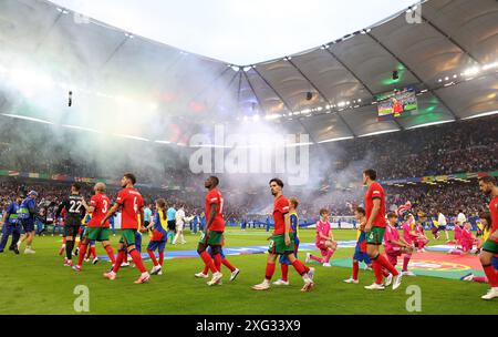 Hambourg, Allemagne. 5 juillet 2024. Lors du quart de finale des Championnats d'Europe de l'UEFA au Volksparkstadion, Hambourg. Le crédit photo devrait se lire : Paul Terry/Sportimage crédit : Sportimage Ltd/Alamy Live News Banque D'Images