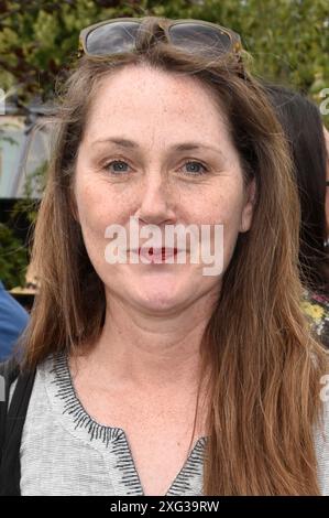 1er juillet 2024. East Molesey, Surrey, Royaume-Uni. Ruth Gemmell au RHS Hampton court Palace Garden Festival 2024. Sue Andrews/Alamy. Banque D'Images