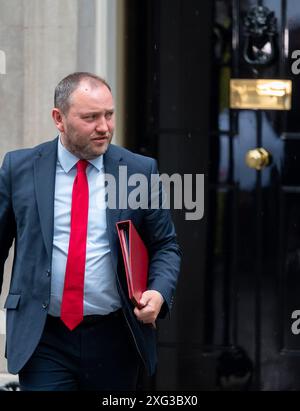 Londres, Royaume-Uni. 6 juillet 2024. Quittant 10 Downing Street après la première réunion du cabinet du nouveau gouvernement travailliste. Crédit : Phil Robinson/Alamy Live News Banque D'Images