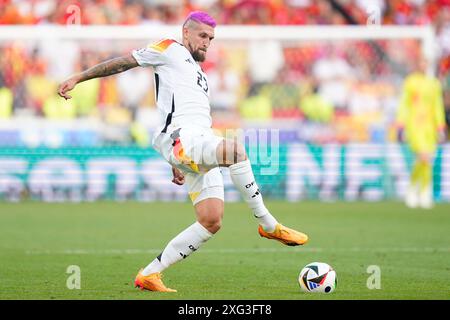 Stuttgart, Allemagne. 05 juillet 2024. Robert Andrich, de l'Allemagne, lors du match de l'UEFA Euro 2024 entre l'Espagne et l'Allemagne. Quarts de finale, joué au Stuttgart Arena Stadium le 5 juillet 2024 à Stuttgart, en Allemagne. (Photo de Sergio Ruiz/PRESSINPHOTO) crédit : AGENCE SPORTIVE PRESSINPHOTO/Alamy Live News Banque D'Images