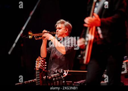 Calexico, vivre à Pistoia Blues, Pistoia, Italie Banque D'Images