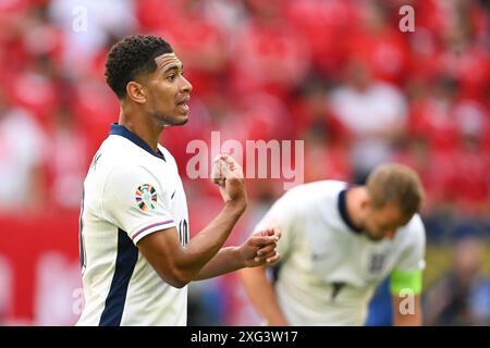 DUSSELDORF - 06/07/2024, Jude Bellingham de l'Angleterre lors du match de quart de finale de l'UEFA EURO 2024 entre l'Angleterre et la Suisse à la Dusseldorf Arena le 6 juillet 2024 à Dusseldorf, Allemagne. ANP | Hollandse Hoogte | GERRIT VAN COLOGNE Banque D'Images