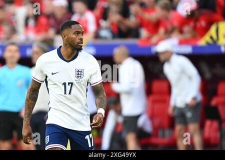 DUSSELDORF - 06/07/2024, Ivan Toney d'Angleterre lors du match de quart de finale de l'UEFA EURO 2024 entre l'Angleterre et la Suisse à la Dusseldorf Arena le 6 juillet 2024 à Dusseldorf, Allemagne. ANP | Hollandse Hoogte | GERRIT VAN COLOGNE Banque D'Images