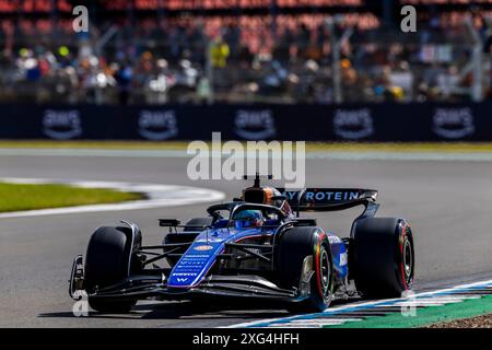 Silverstone, Towcester, Royaume-Uni. 6 juillet 2024. Alexander Albon (THA) - Williams Racing - Williams FW46 - Mercedes lors de la session de qualification le jour 2, vendredi 6 juillet 2024 du Grand Prix de Grande-Bretagne 2024 de Qatar Airways de formule 1, qui aura lieu sur le circuit de silverstone du 5 au 7 juillet 2024 crédit: Alessio de Marco/Alamy Live News Banque D'Images