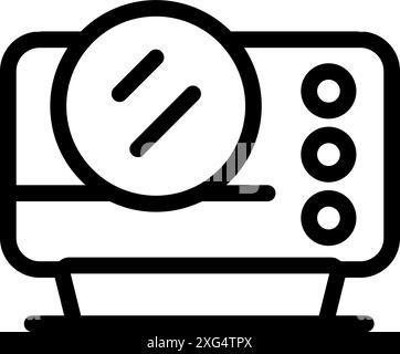 Loupe recherche de données sur écran d'ordinateur, concept d'optimisation de moteur de recherche et analyse de trafic de site Web Illustration de Vecteur