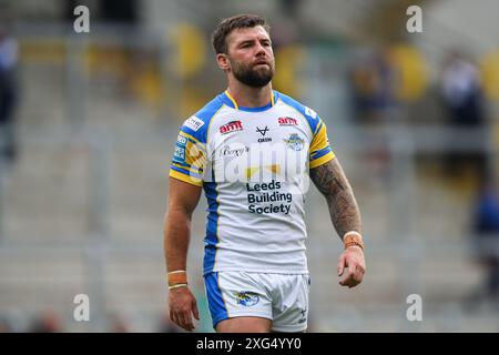 Lors du match de la Betfred Super League Round 16 Leeds Rhinos vs London Broncos au Headingley Stadium, Leeds, Royaume-Uni, le 6 juillet 2024 (photo de Gareth Evans/News images) Banque D'Images