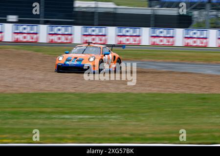 Silverstone, Grande-Bretagne. 5 juillet 2024. #18 Keagan Masters (ZA, Ombra), Porsche Mobil 1 Supercup au circuit de Silverstone le 5 juillet 2024 à Silverstone, Grande-Bretagne. (Photo de HOCH Zwei) crédit : dpa/Alamy Live News Banque D'Images